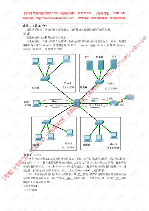 2015年11月网络工程师下午试题 网络工程实践与挑战